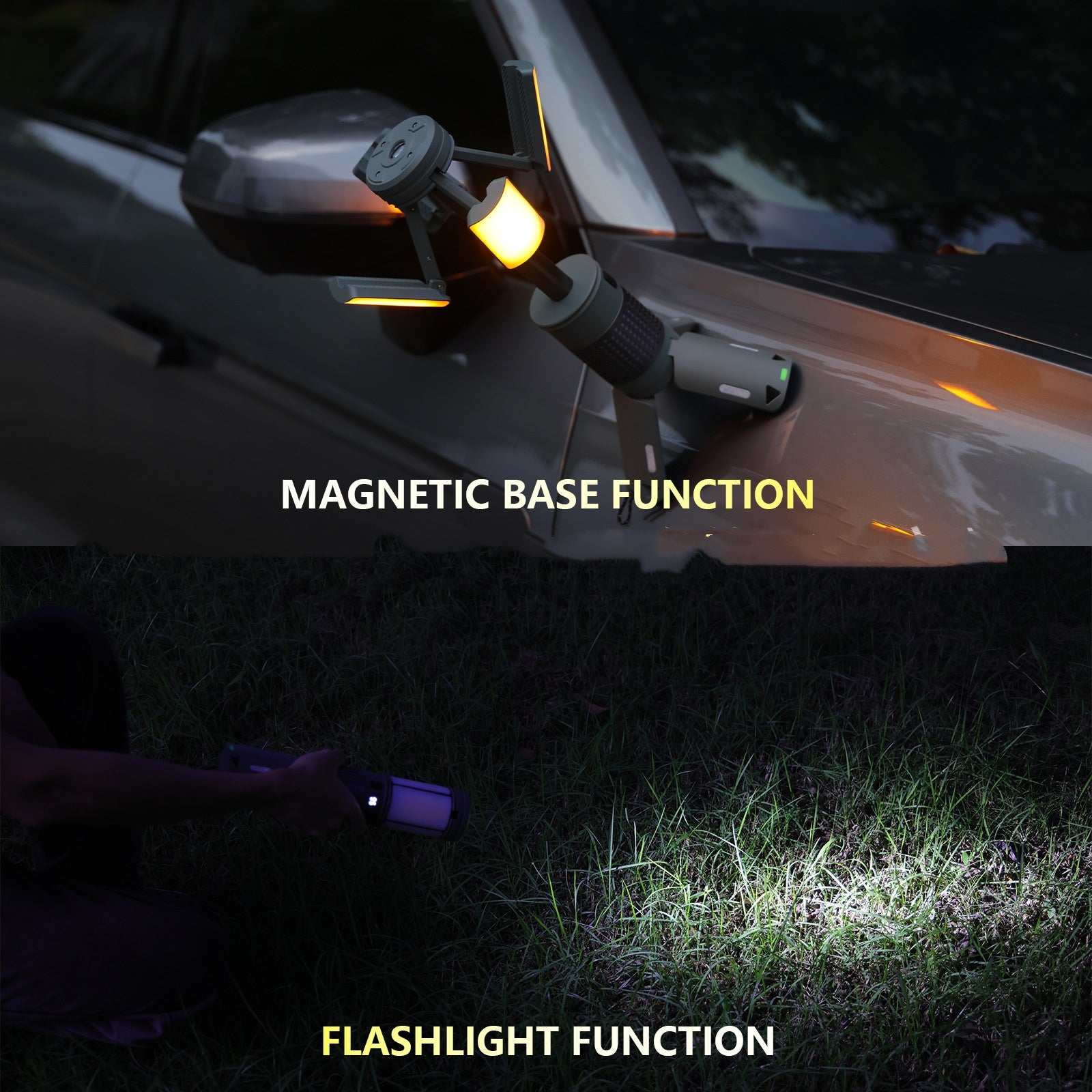 Aurora Blaze Camping Lantern – Portable Outdoor Light & Power Bank