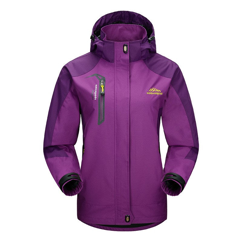 Veyla™ Fleece-Lined Waterproof Jacket – Winter Ski & Hiking Gear