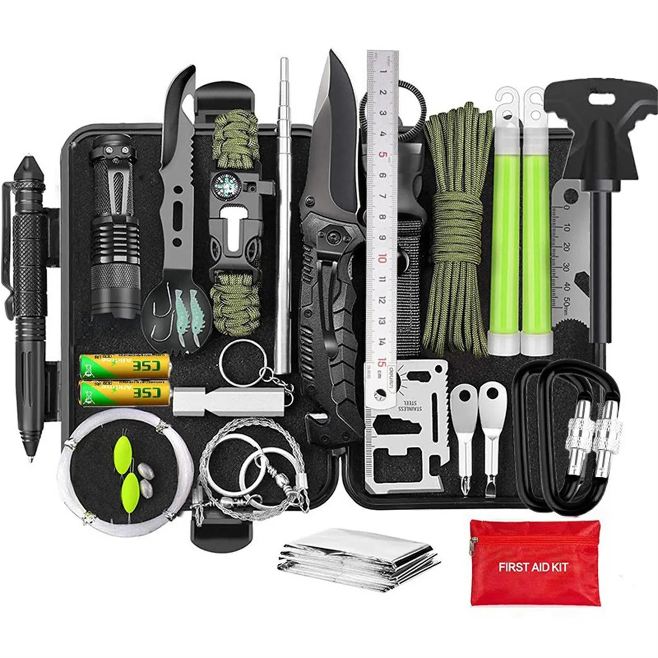 TrailNova™ Survival Kit – Outdoor Gear & Emergency Essentials