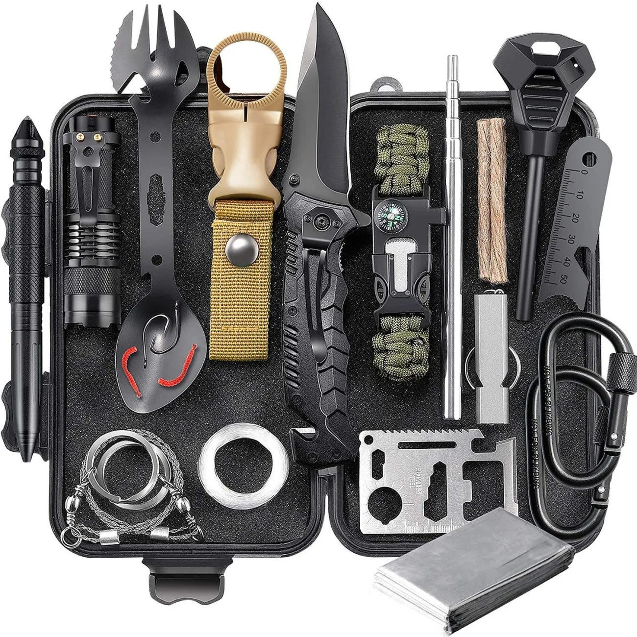 TrailNova™ Survival Kit – Outdoor Gear & Emergency Essentials
