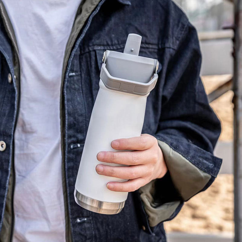 Veloria ChillSip 23oz Insulated Water Bottle – Leak-Proof Swig Cap