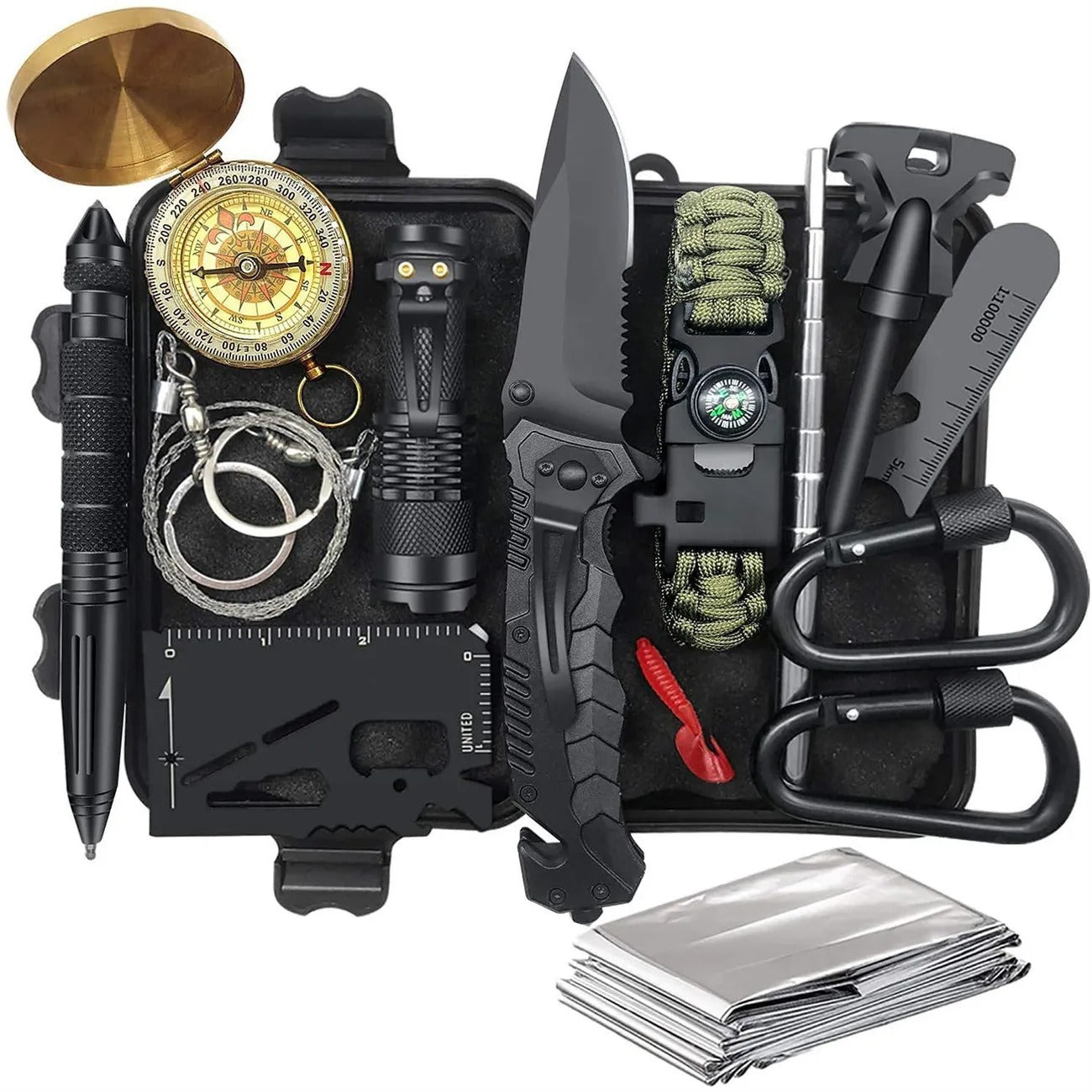 TrailNova™ Survival Kit – Outdoor Gear & Emergency Essentials