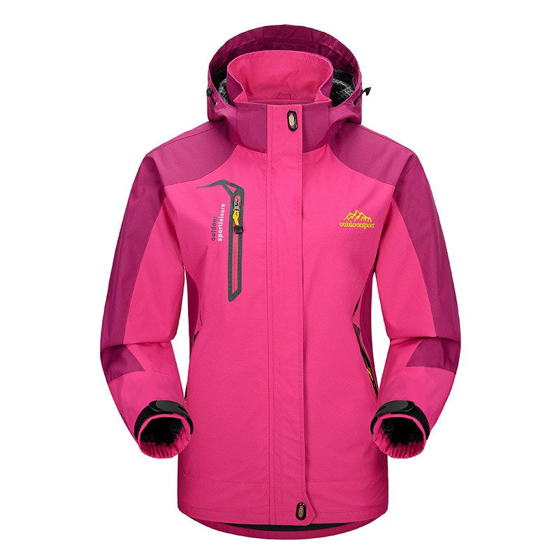 Veyla™ Fleece-Lined Waterproof Jacket – Winter Ski & Hiking Gear