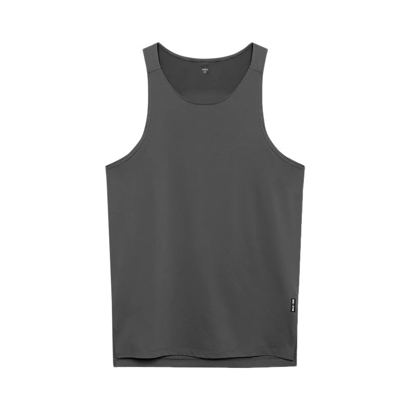 Gray tank top on a white background