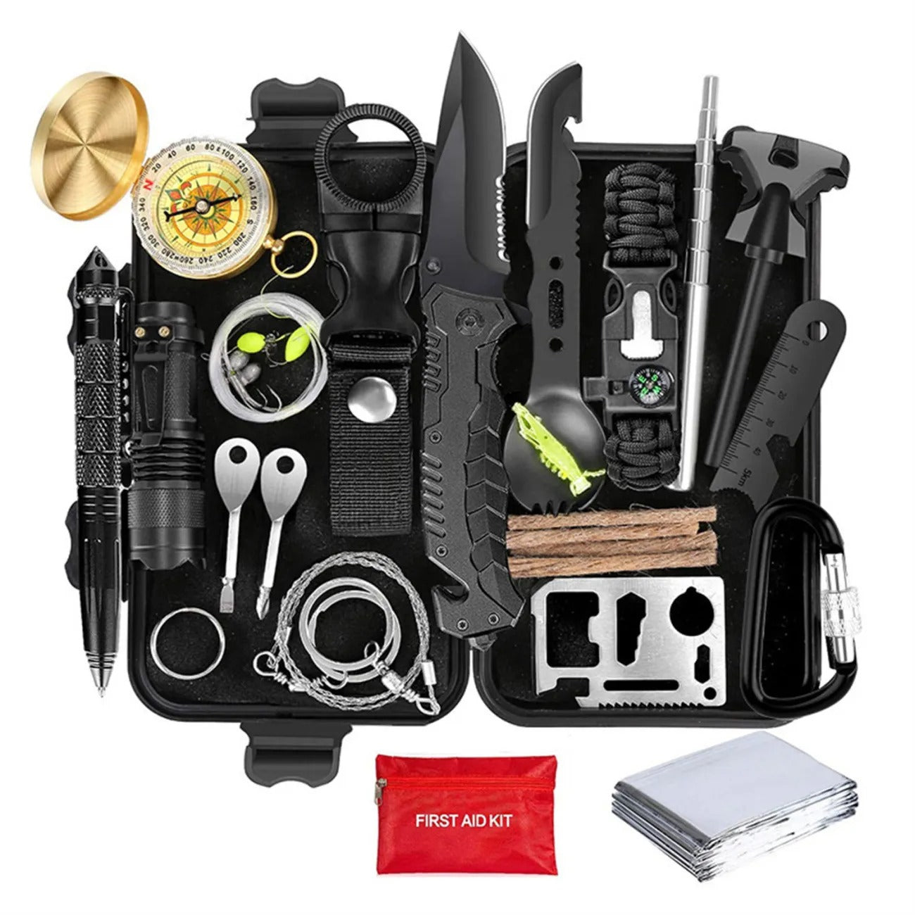 TrailNova™ Survival Kit – Outdoor Gear & Emergency Essentials