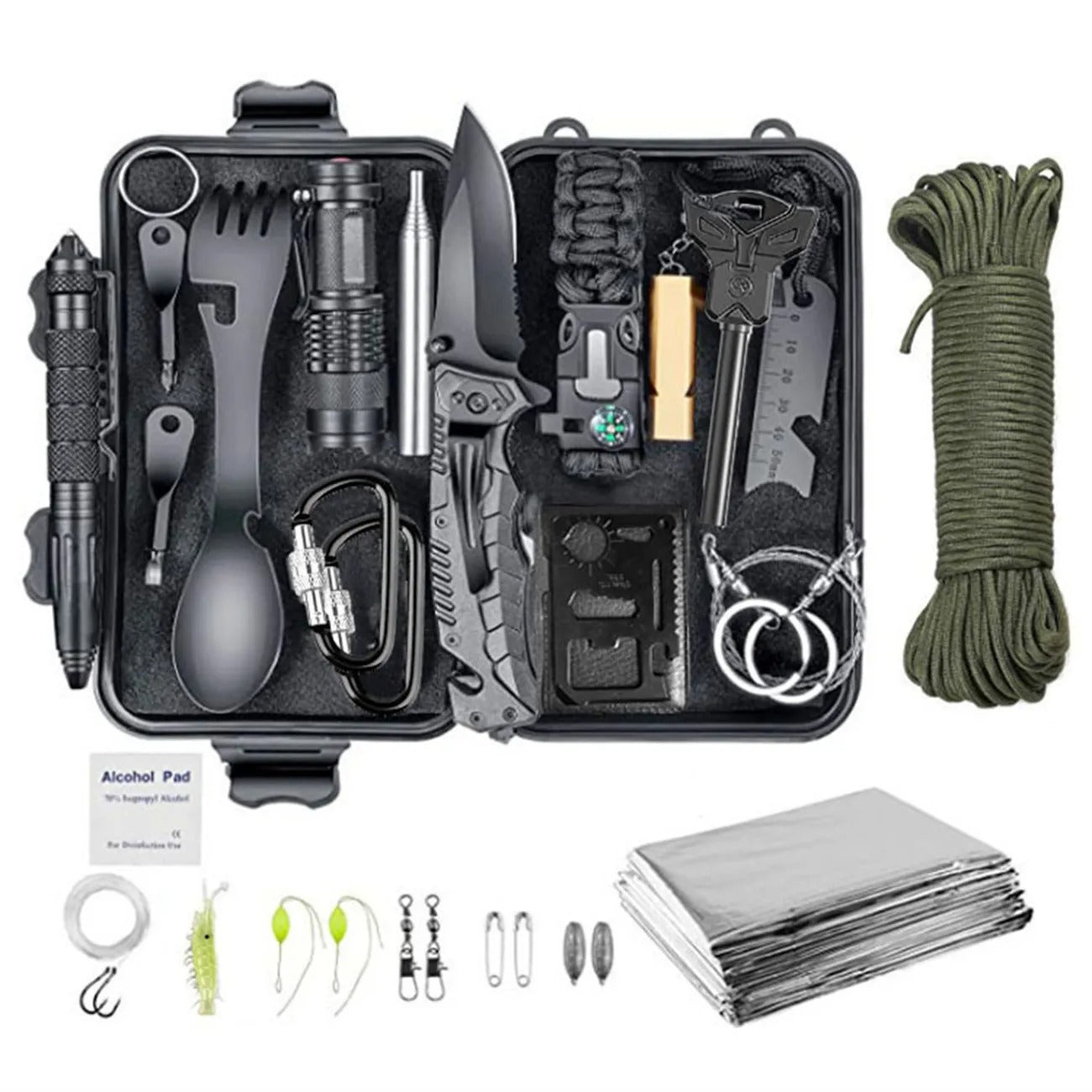 TrailNova™ Survival Kit – Outdoor Gear & Emergency Essentials