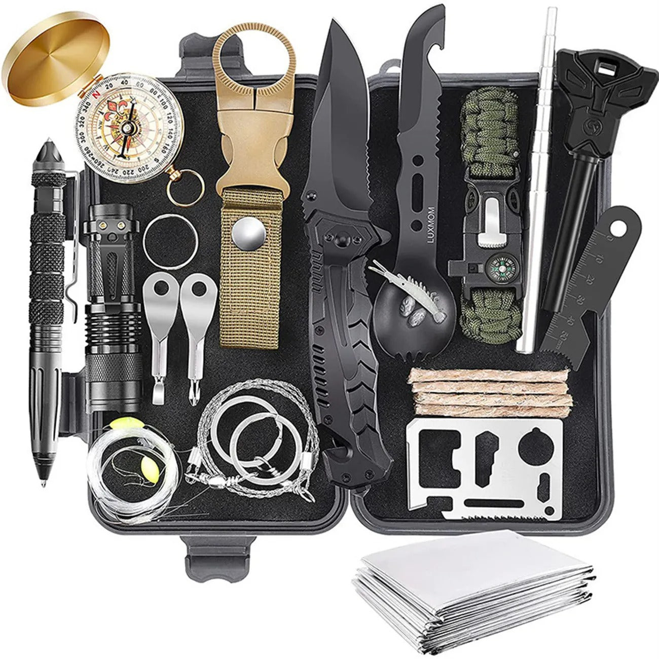 TrailNova™ Survival Kit – Outdoor Gear & Emergency Essentials