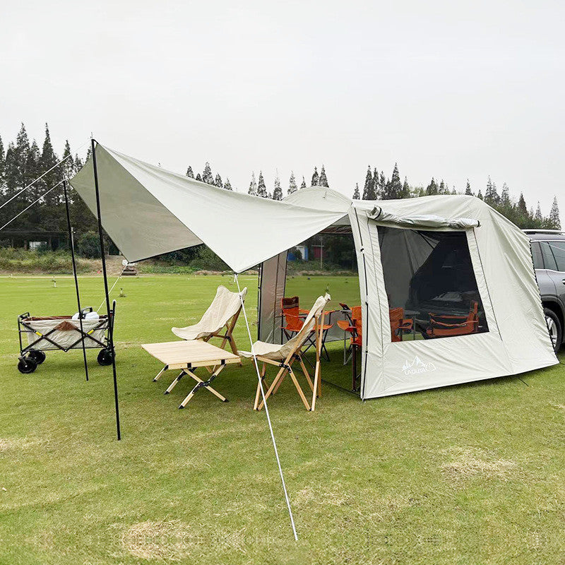 Ventara™ SUV Tailgate Camping Tent – 3–4 Person Outdoor Shelter
