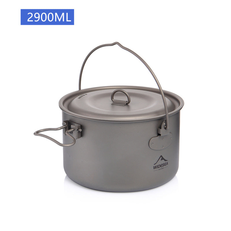 Aventra™ 4L Camping Hanging Pot – Lightweight Outdoor Cook Gear