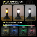 Aurora Blaze Camping Lantern – Portable Outdoor Light & Power Bank