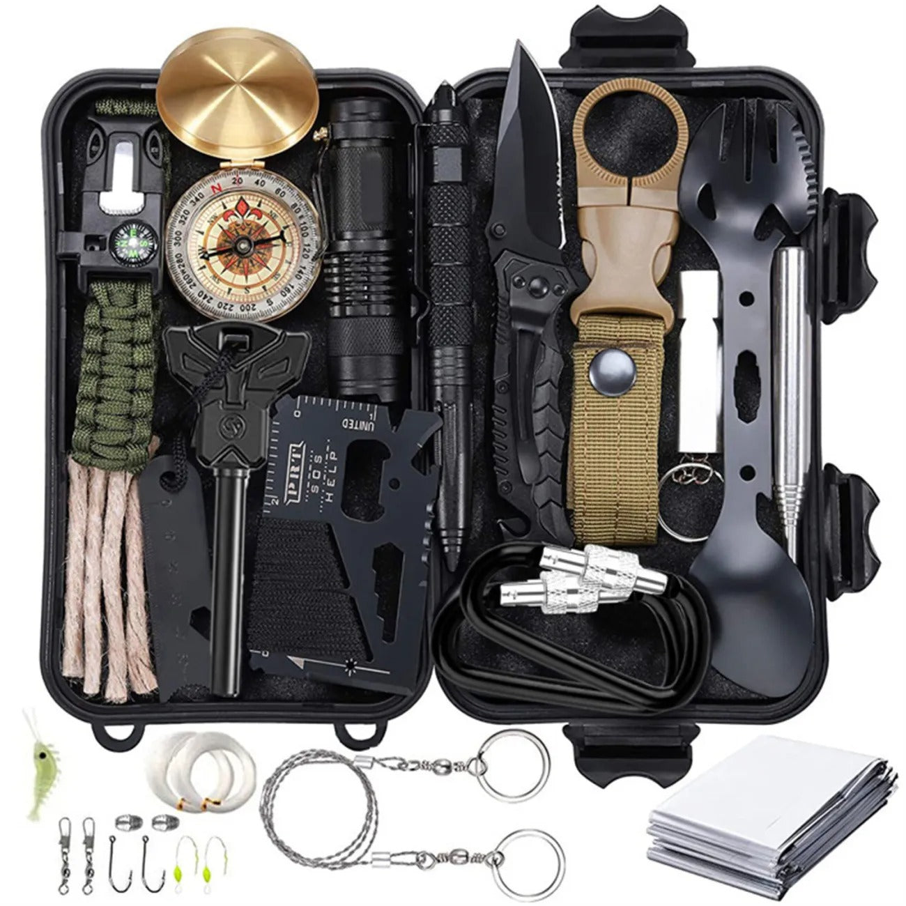 TrailNova™ Survival Kit – Outdoor Gear & Emergency Essentials